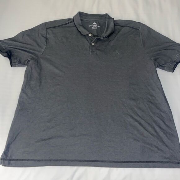 Tommy Bahama Polo Men’s XXL Gray - Picture 1 of 7